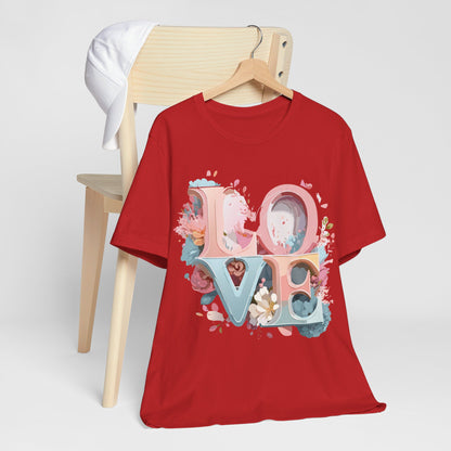 Natural Cotton Tee Shirt - Love Story Collection Printify