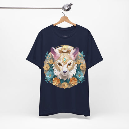 Natural Cotton Tee Shirt - Medallion Collection Printify