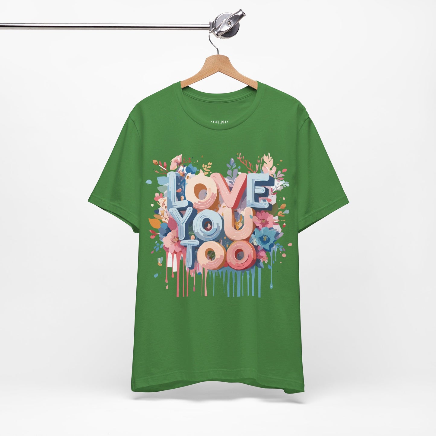 T-Shirt aus natürlicher Baumwolle – Love Story Collection