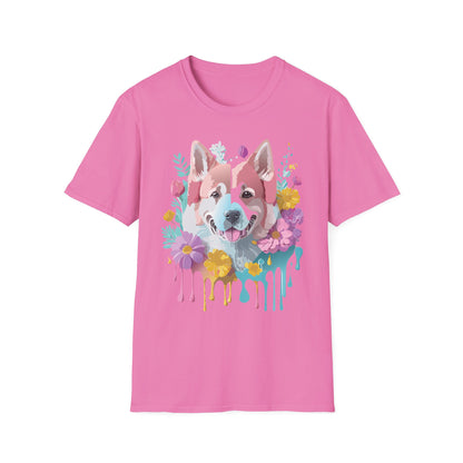 Dog Shirt Unisex Tee Softstyle Cotton Comfort for Animal Lovers