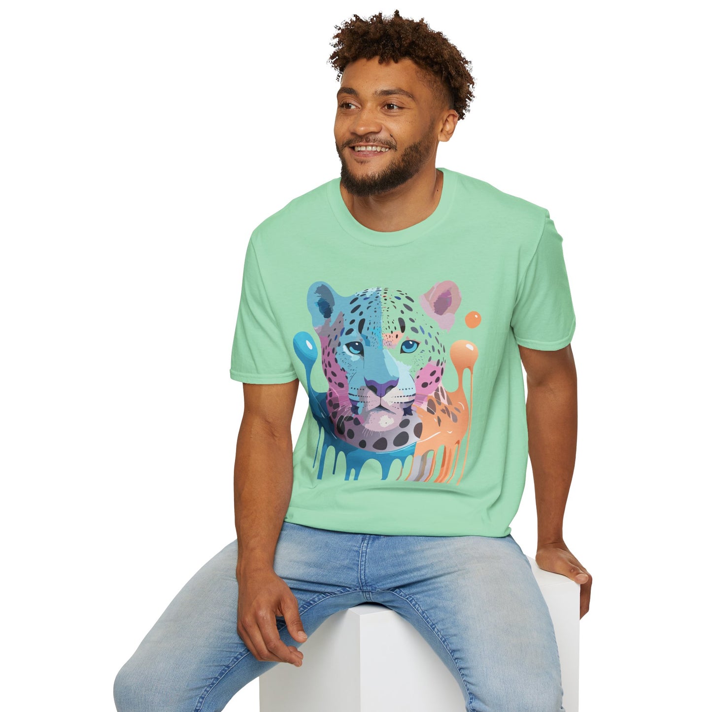 Cheetah Shirt, Shirt with Cheetah, Cheetah Tee, Shirt with Animals