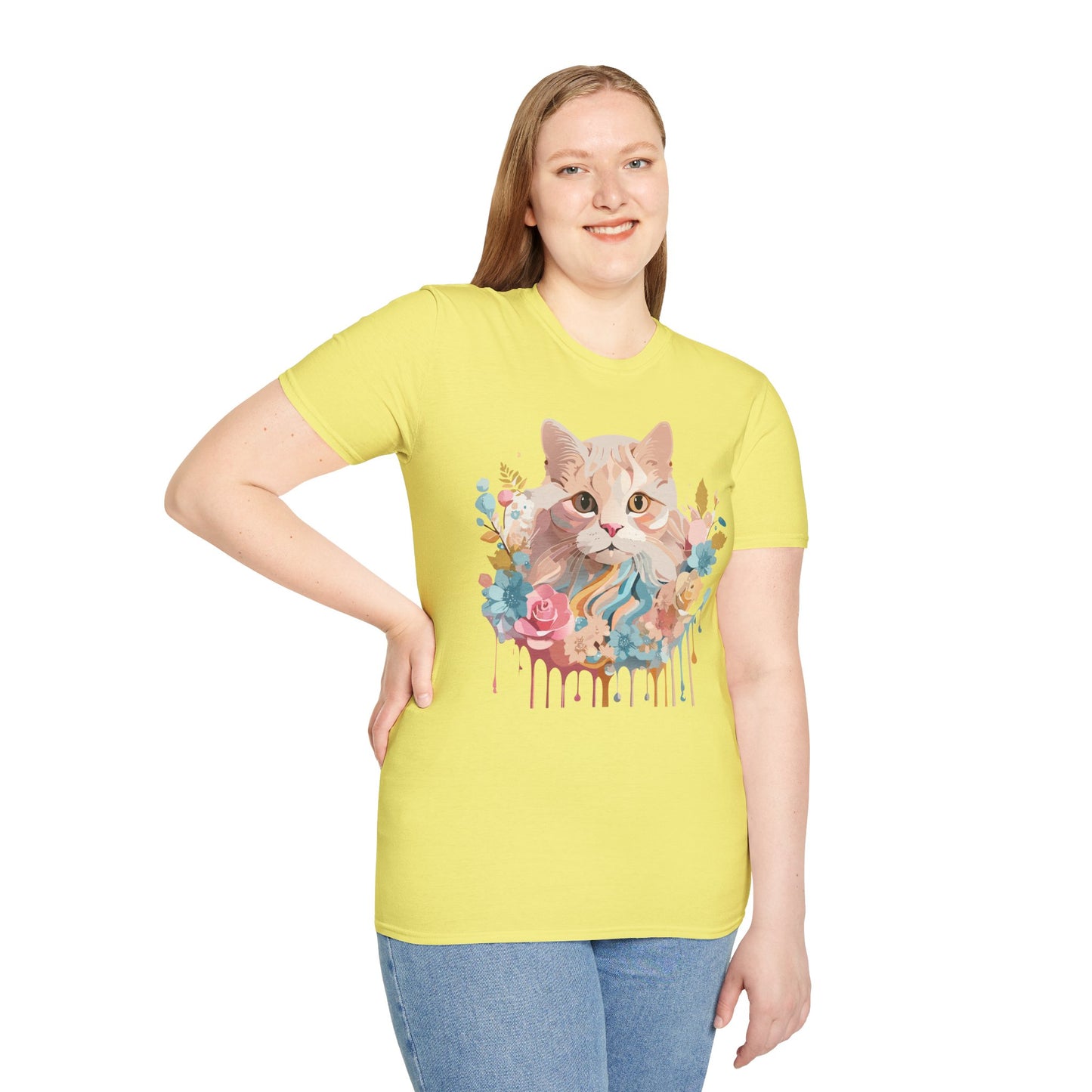 Cat Shirt, Shirt with Cat, Cats Tee, Kitten Tee