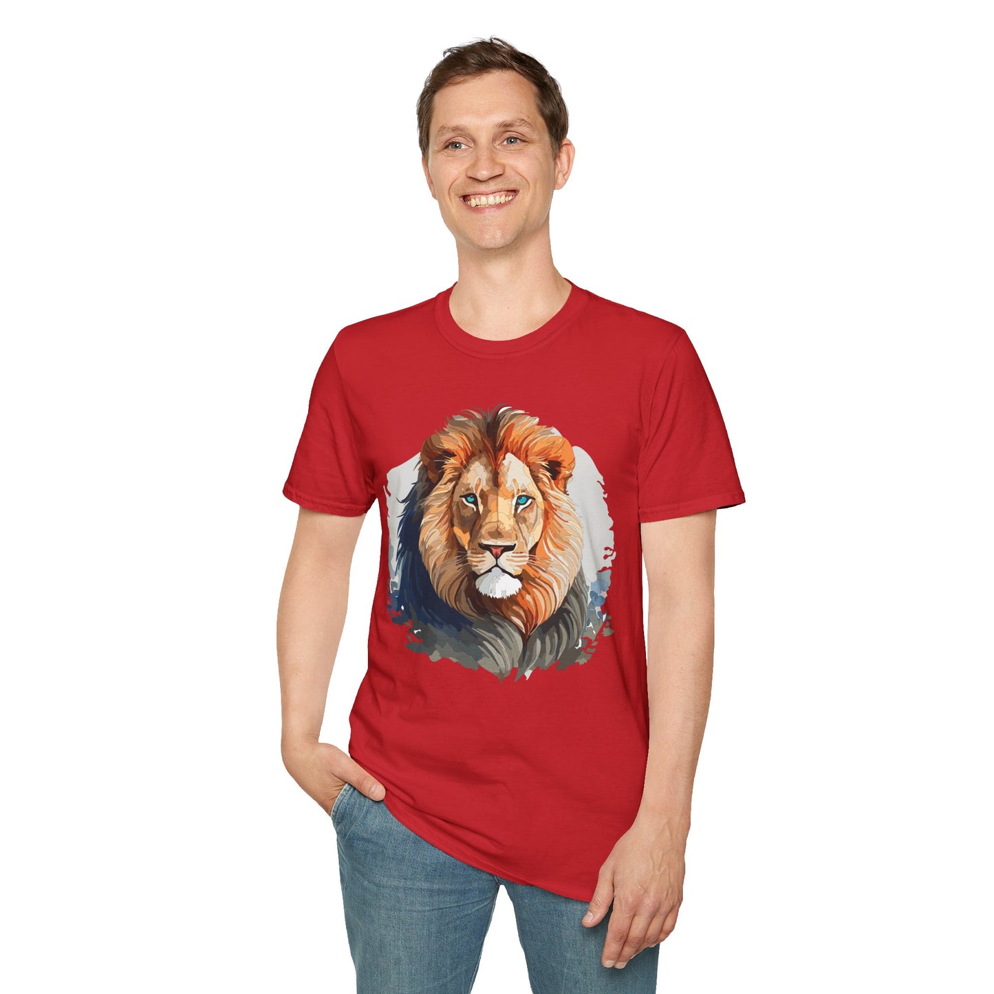 Lion Shirt, Shirt with Lion, Animal Tee, Shirt with Animals