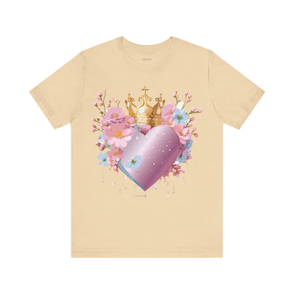 Natural Cotton Tee Shirt - Love story Collection Printify
