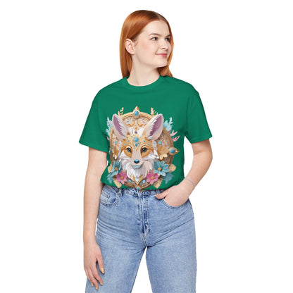 Natural Cotton Tee Shirt - Medallion Collection Printify