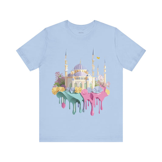 Natural Cotton Tee Shirt - Istanbul, Turkey