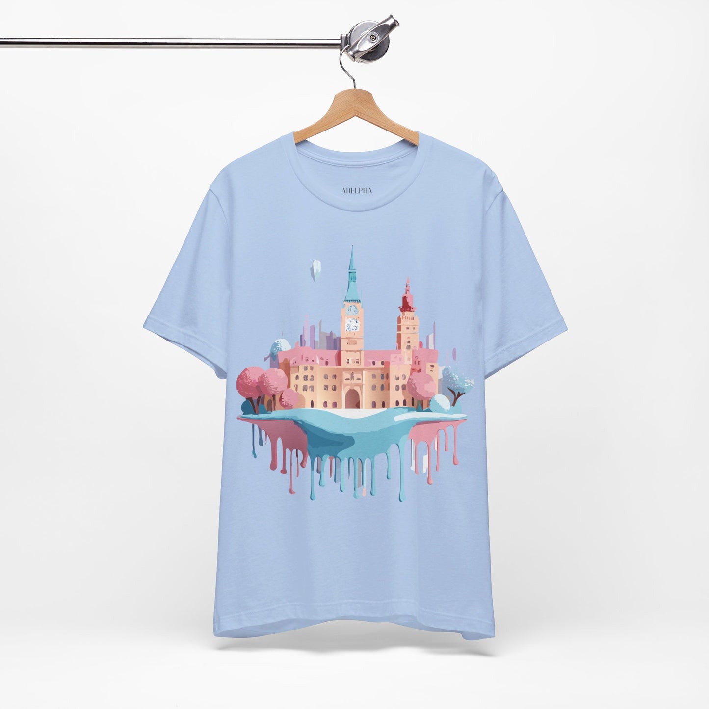 T-shirt en coton naturel - Collection Beautiful Places - Prague