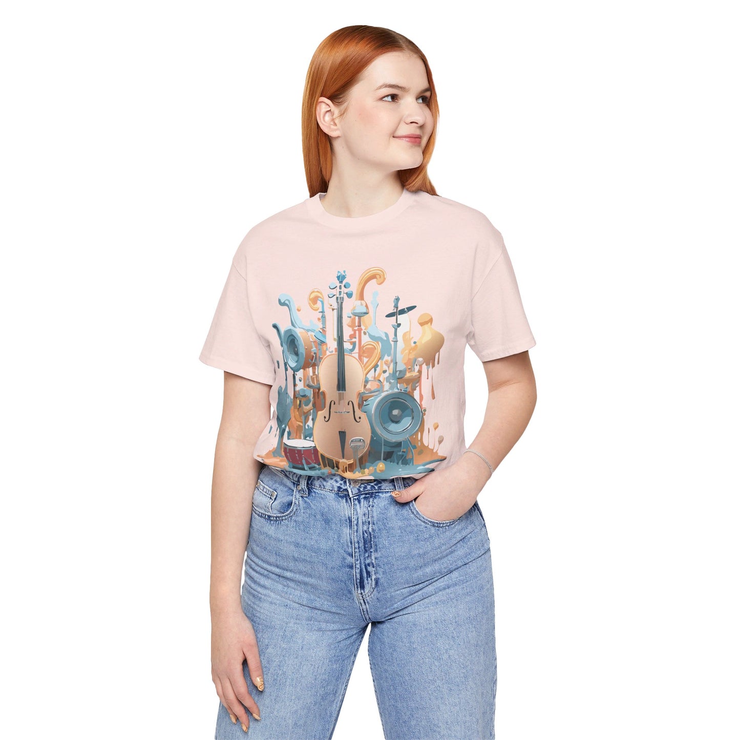 T-shirt en coton naturel - Collection Musique