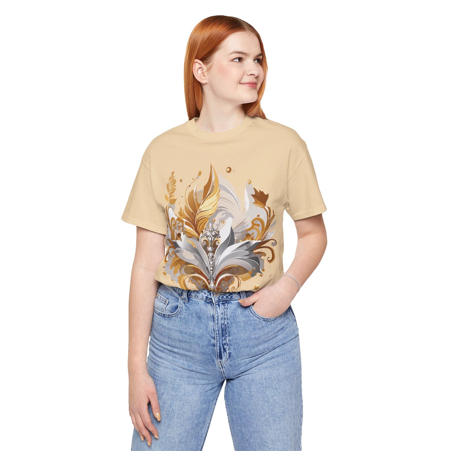 Natural Cotton Tee Shirt - Queen Collection