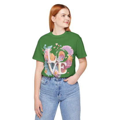 Natural Cotton Tee Shirt - Love Story Collection Printify