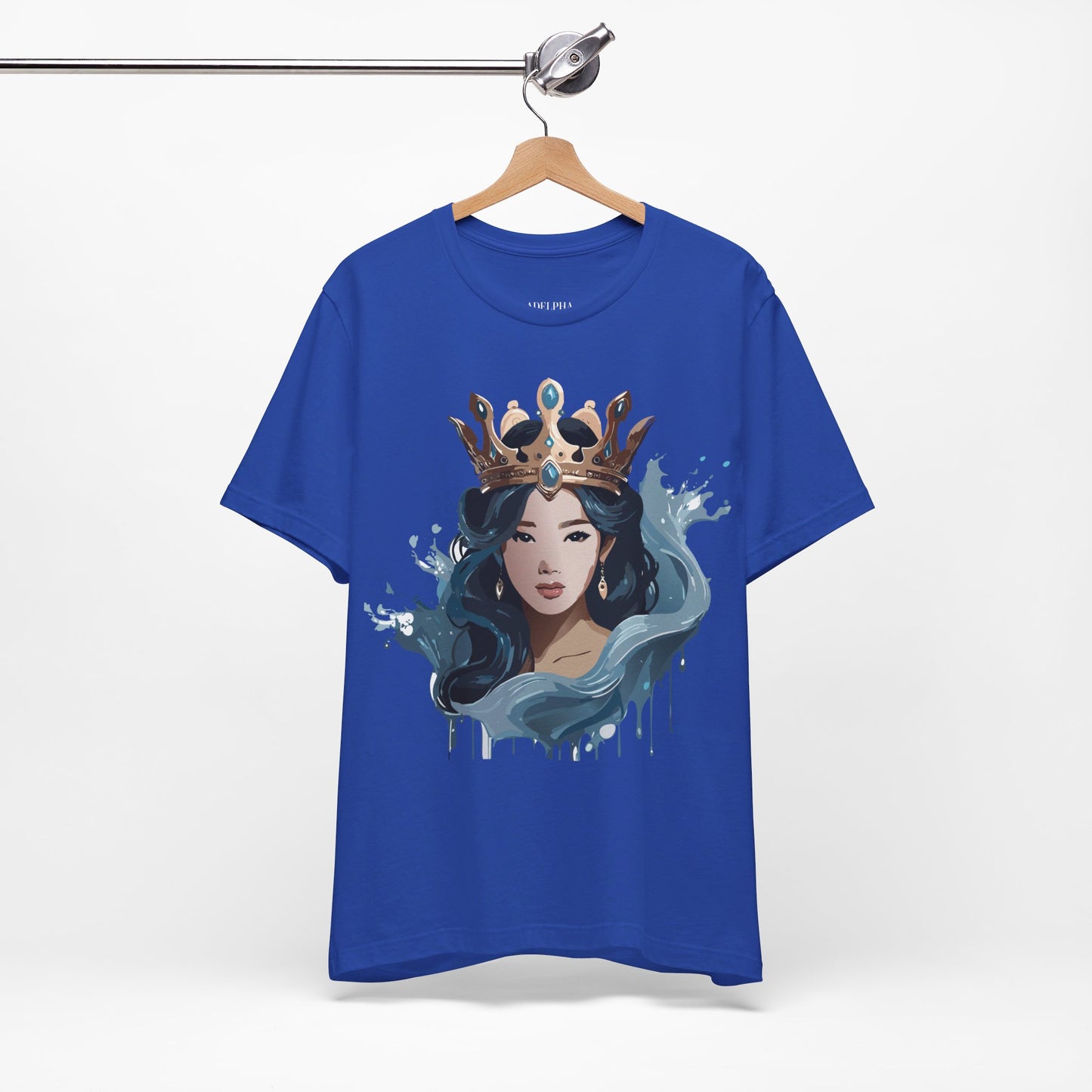 T-Shirt aus natürlicher Baumwolle – Queen Collection