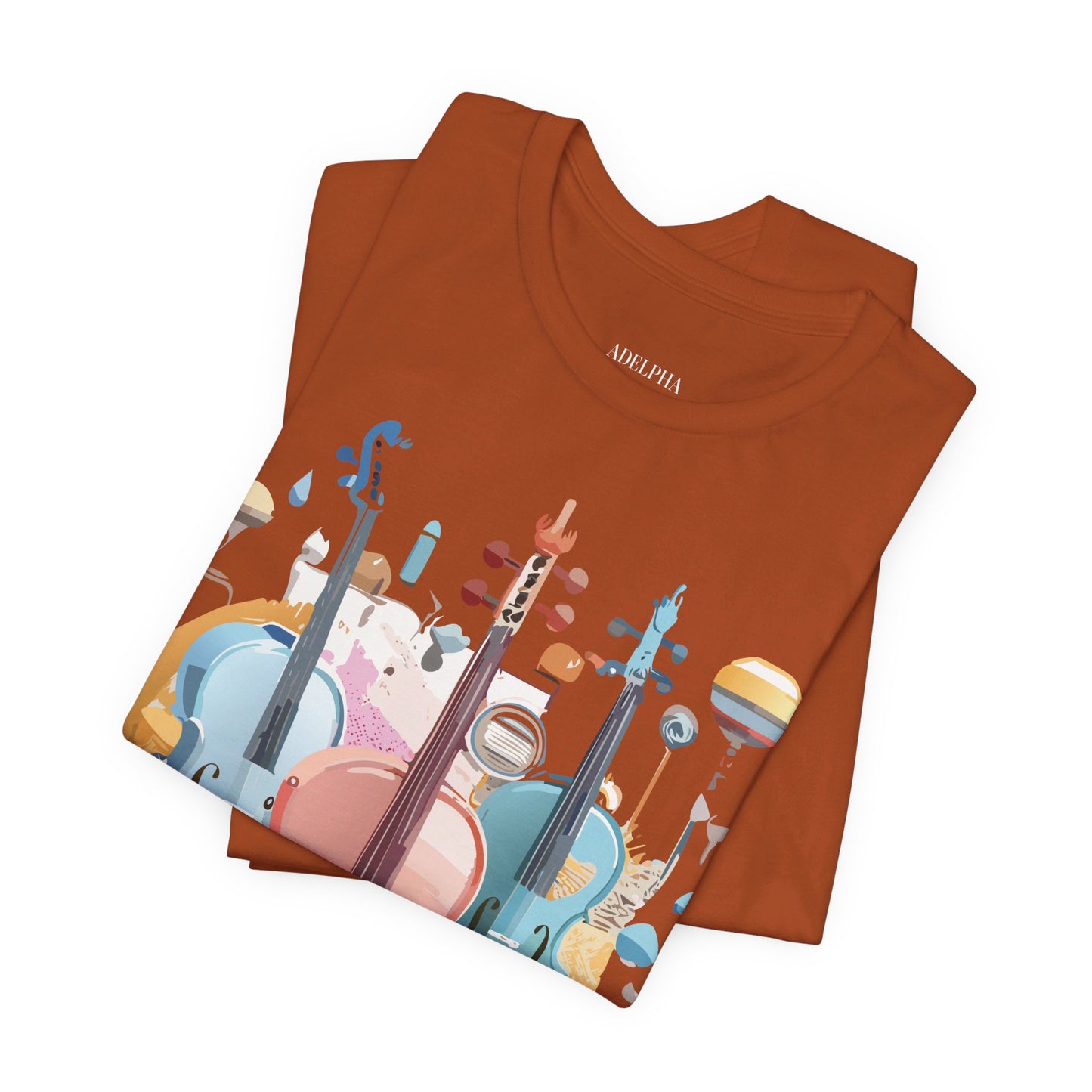 T-shirt en coton naturel - Collection Musique