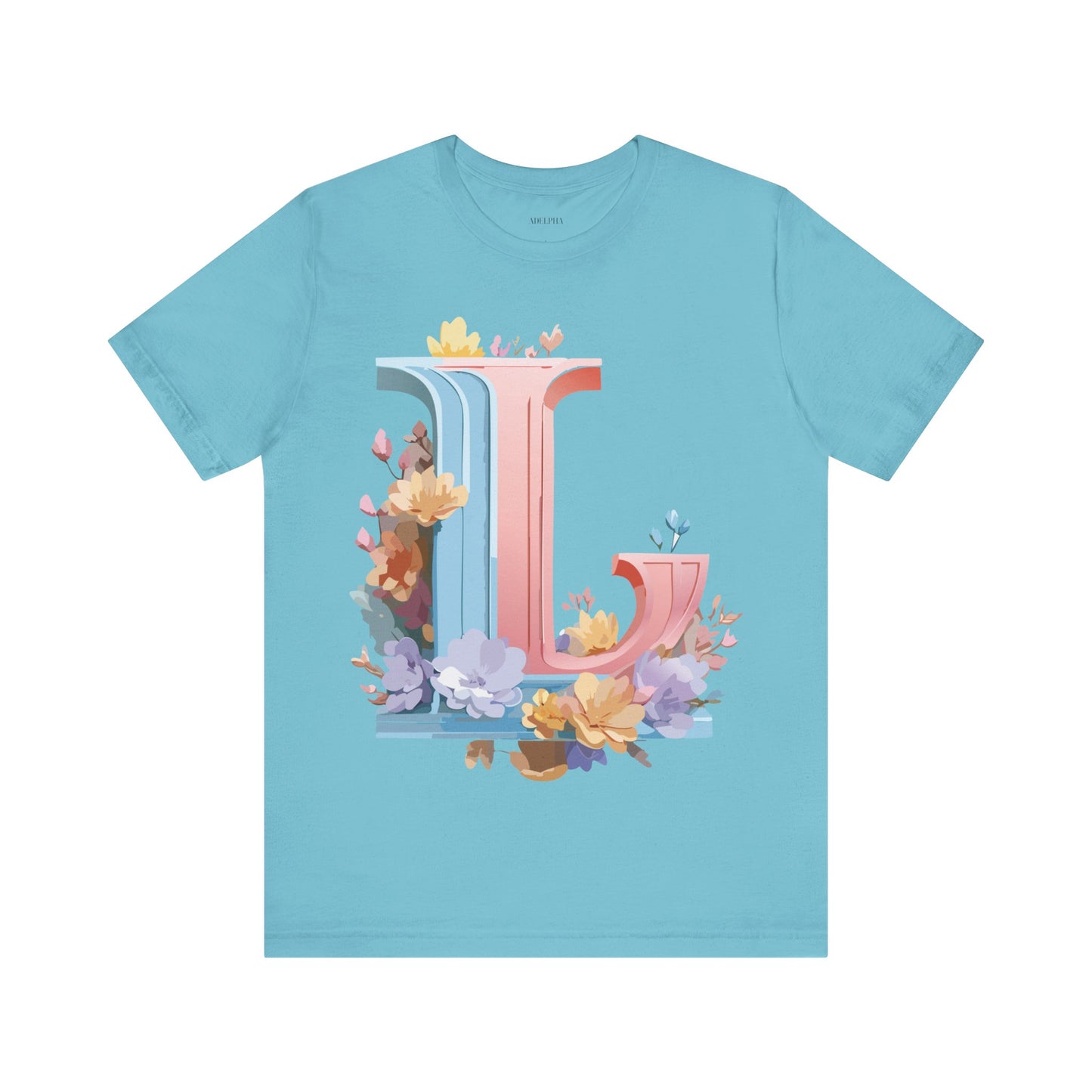 T-shirt en coton naturel - Collection Lettres - L