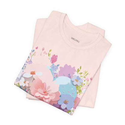Natural Cotton Tee Shirt - Love story Collection Printify