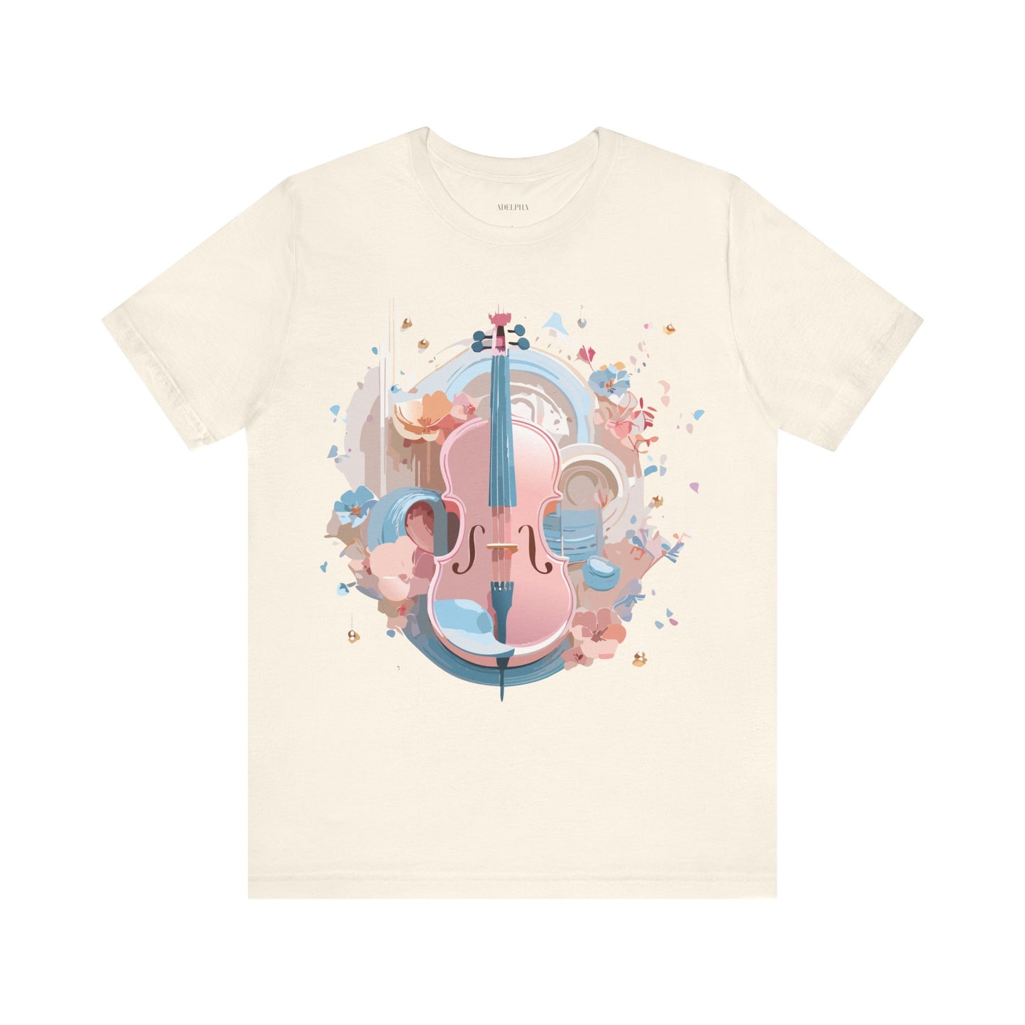 T-shirt en coton naturel - Collection Musique