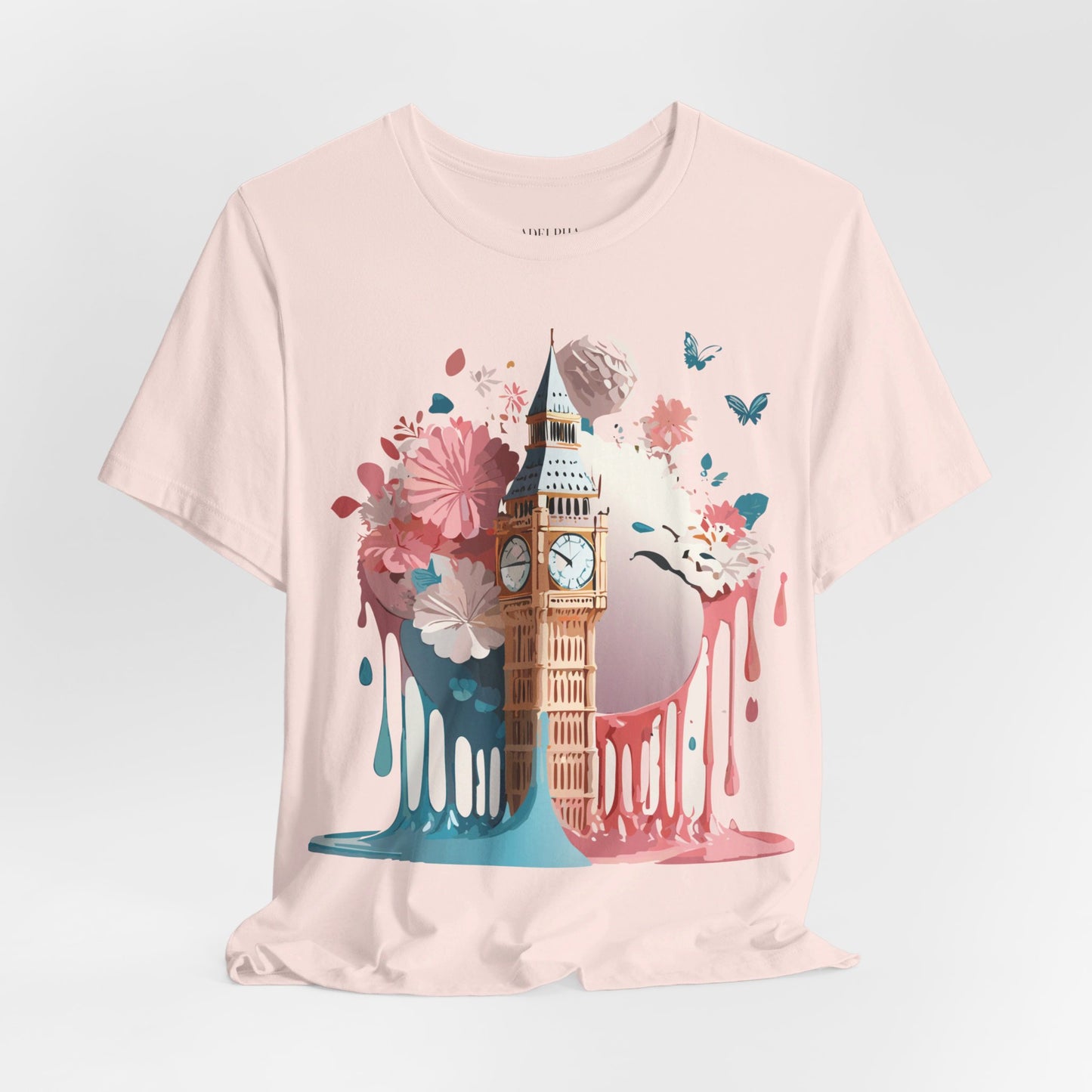 Natural Cotton Tee Shirt - Beautiful Places Collection - London