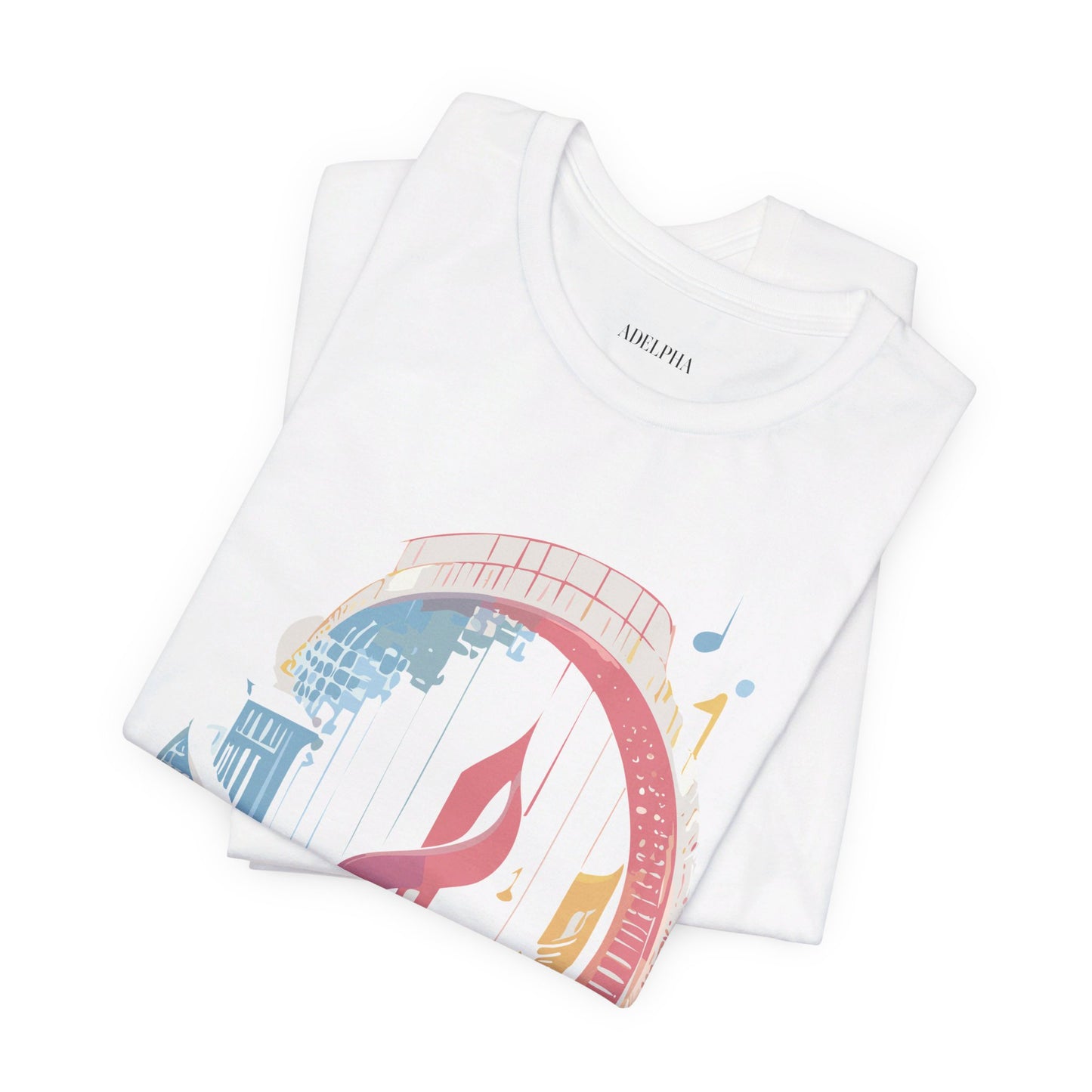 T-shirt en coton naturel - Collection Musique