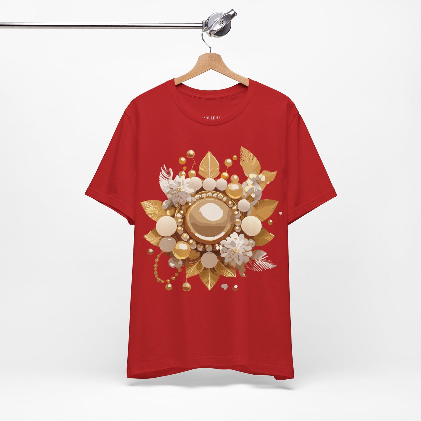 T-Shirt aus natürlicher Baumwolle – Queen Collection