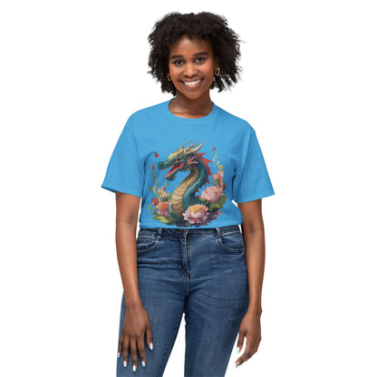 Dragon Art T Shirt Unisex Graphic Tee With Dragon Print HD Cotton