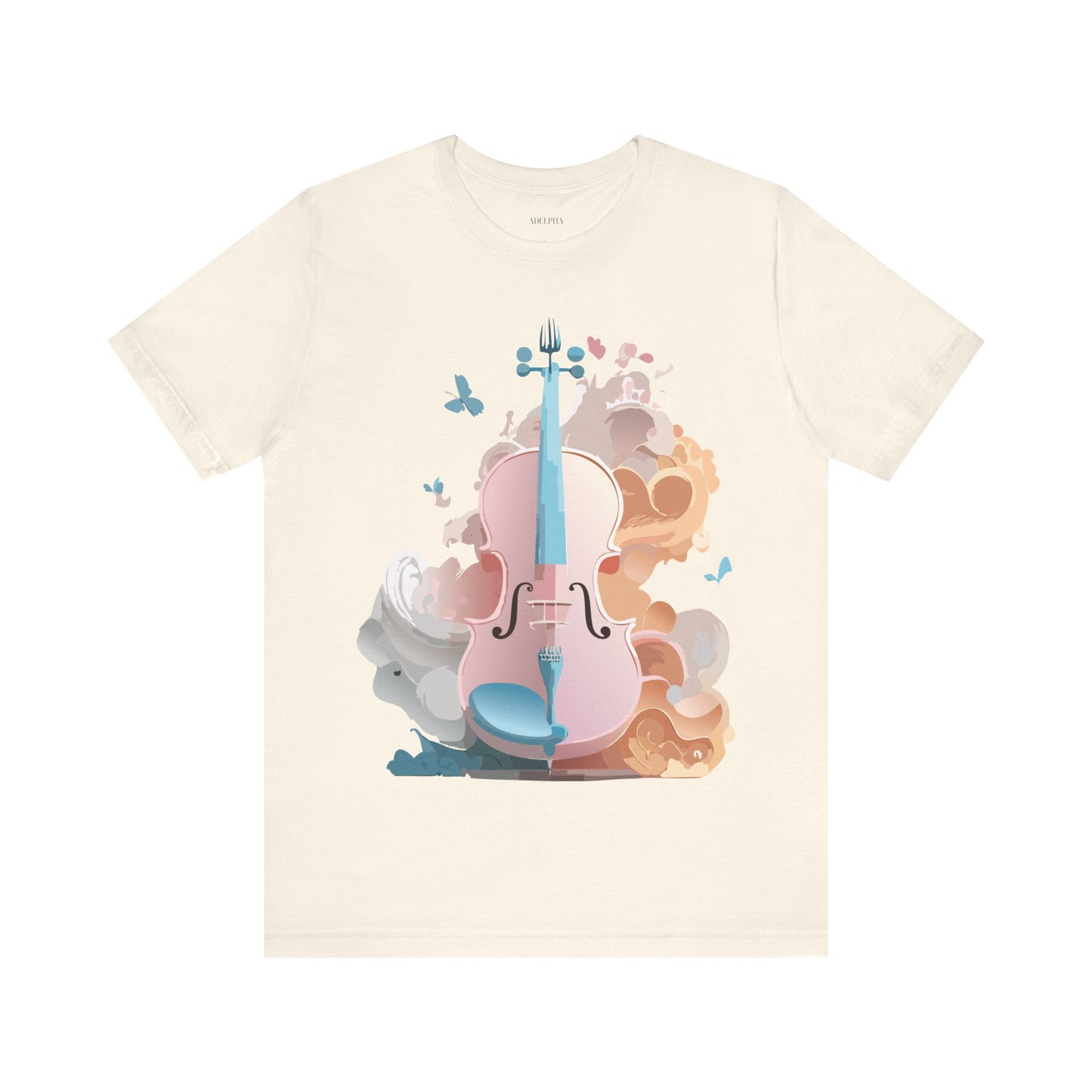 Natural Cotton Tee Shirt - Music collection