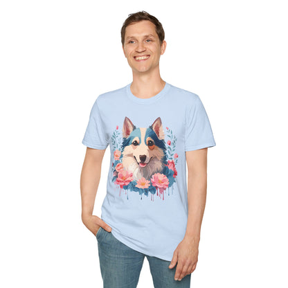 Dog Shirt Unisex Animal Tee Softstyle Cotton Lightweight Breathable