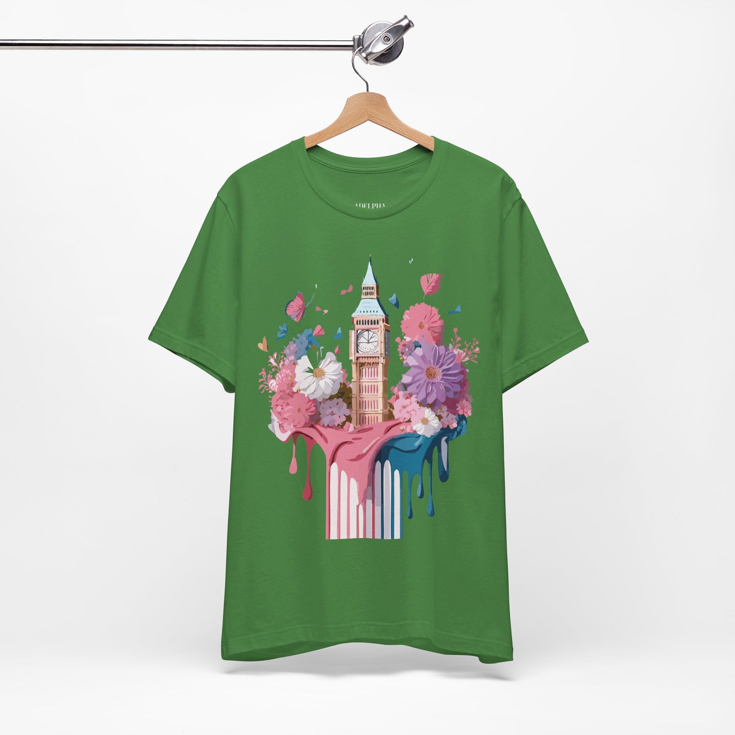 Natural Cotton Tee Shirt - Beautiful Places Collection - London