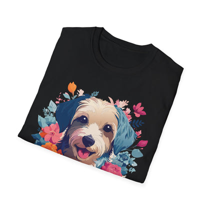 Dog Shirt Unisex Animal Tee Made From 100 Percent Ring Spun Cotton