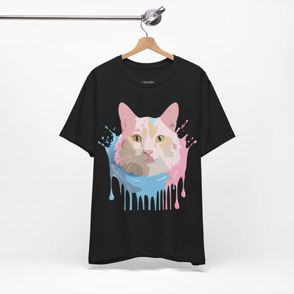 Cat Shirt, Shirt with Cat - ADELPHA