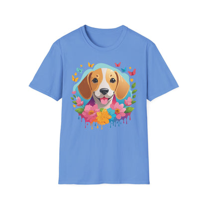 Dog Shirt Unisex Animal Tee Softstyle Cotton Comfort Everyday Wear