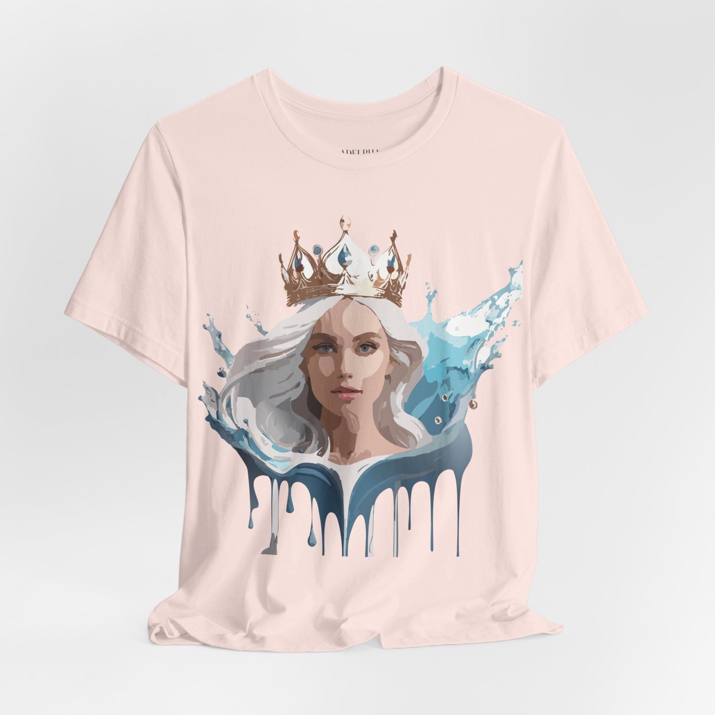 T-Shirt aus natürlicher Baumwolle – Queen Collection