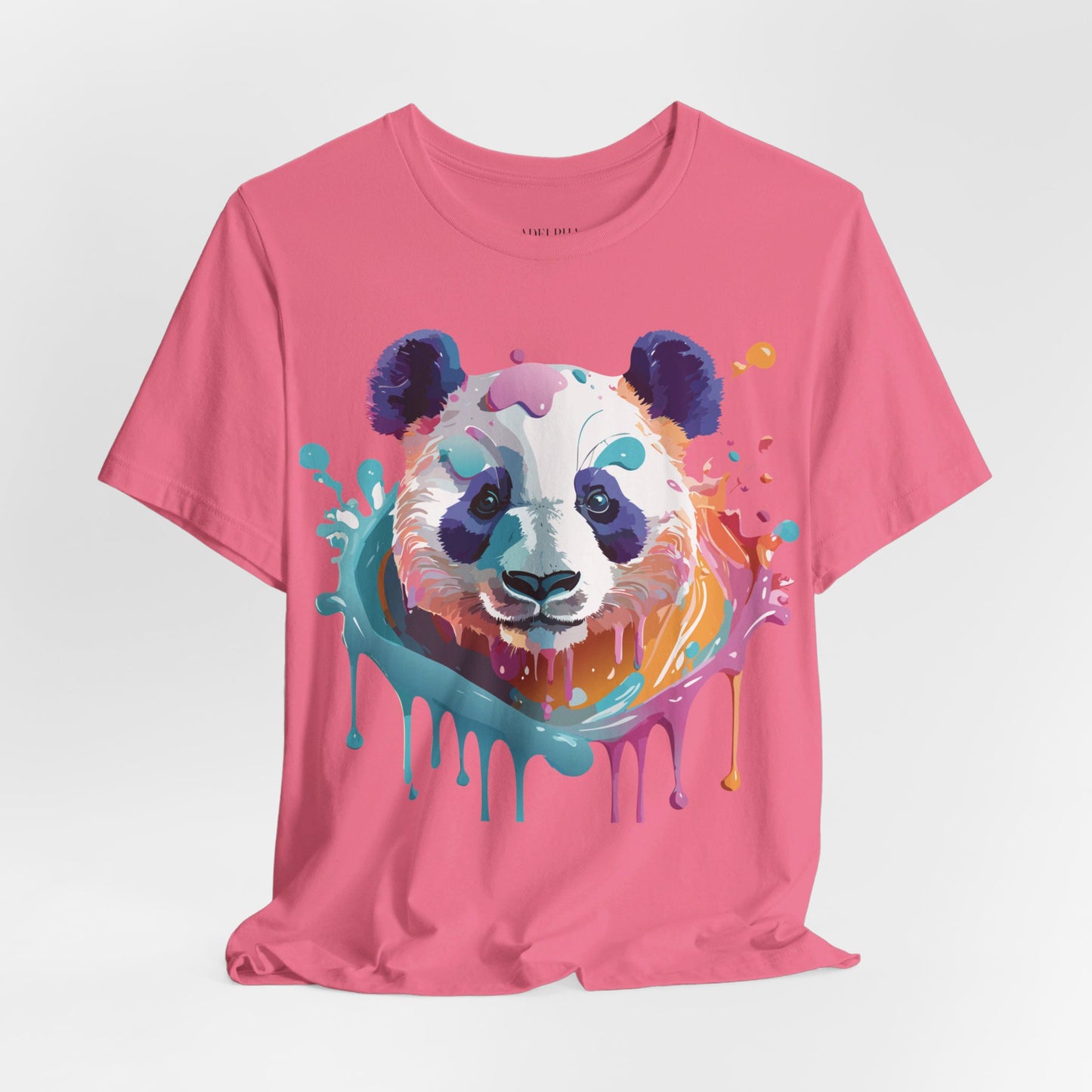 T-Shirt aus natürlicher Baumwolle mit Panda