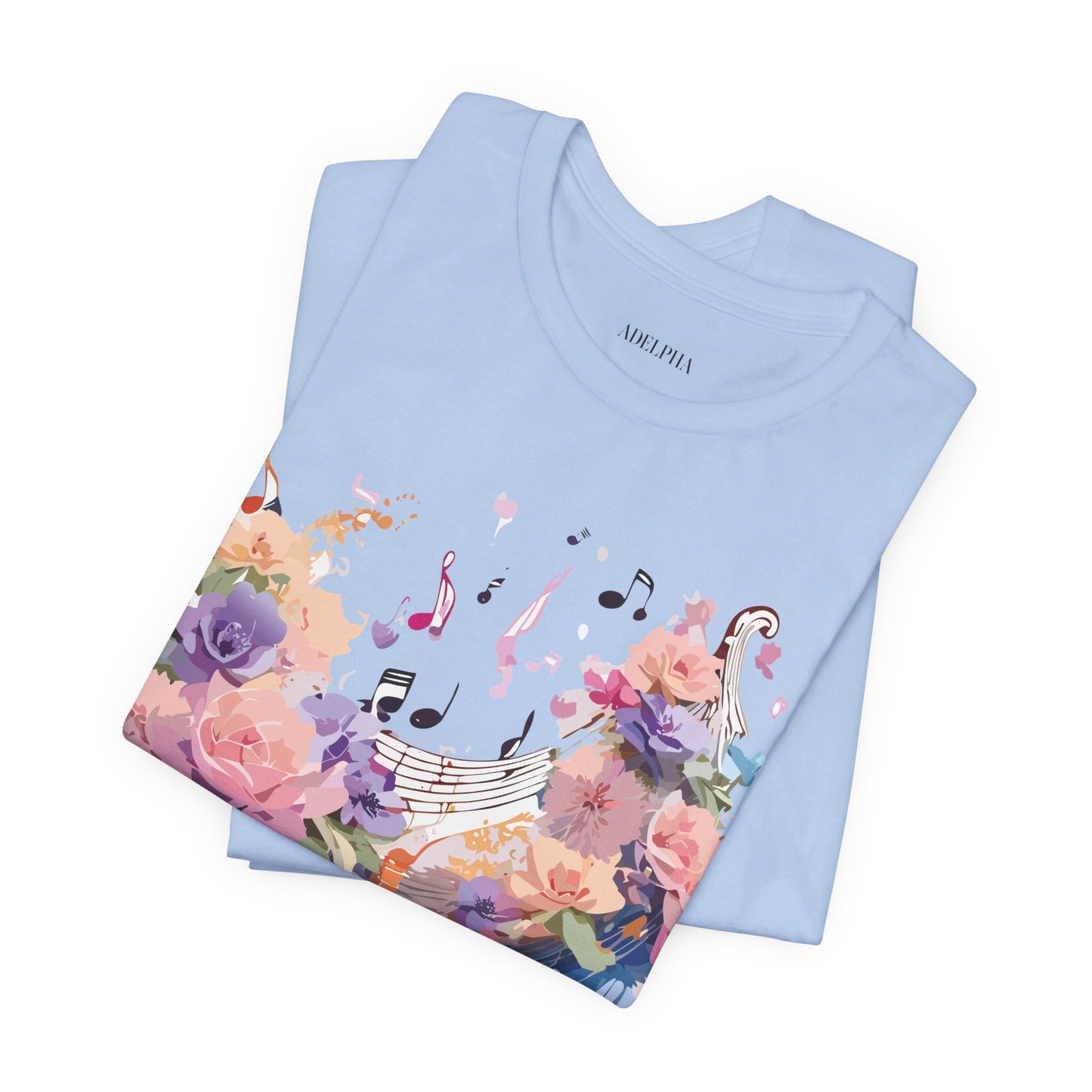 Natural Cotton Tee Shirt - Music collection