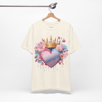 Natural Cotton Tee Shirt - Love story Collection Printify