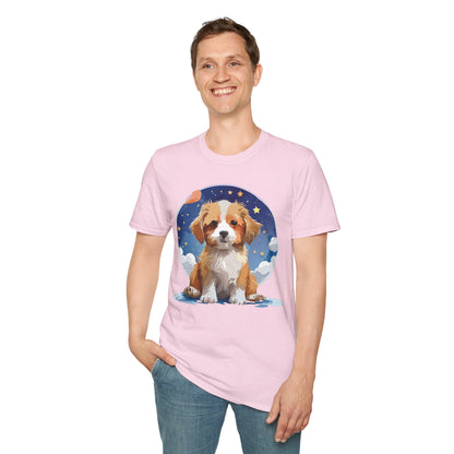 Dog Shirt Unisex Animal Tee Gildan Softstyle 64000 Short Sleeve Comfort