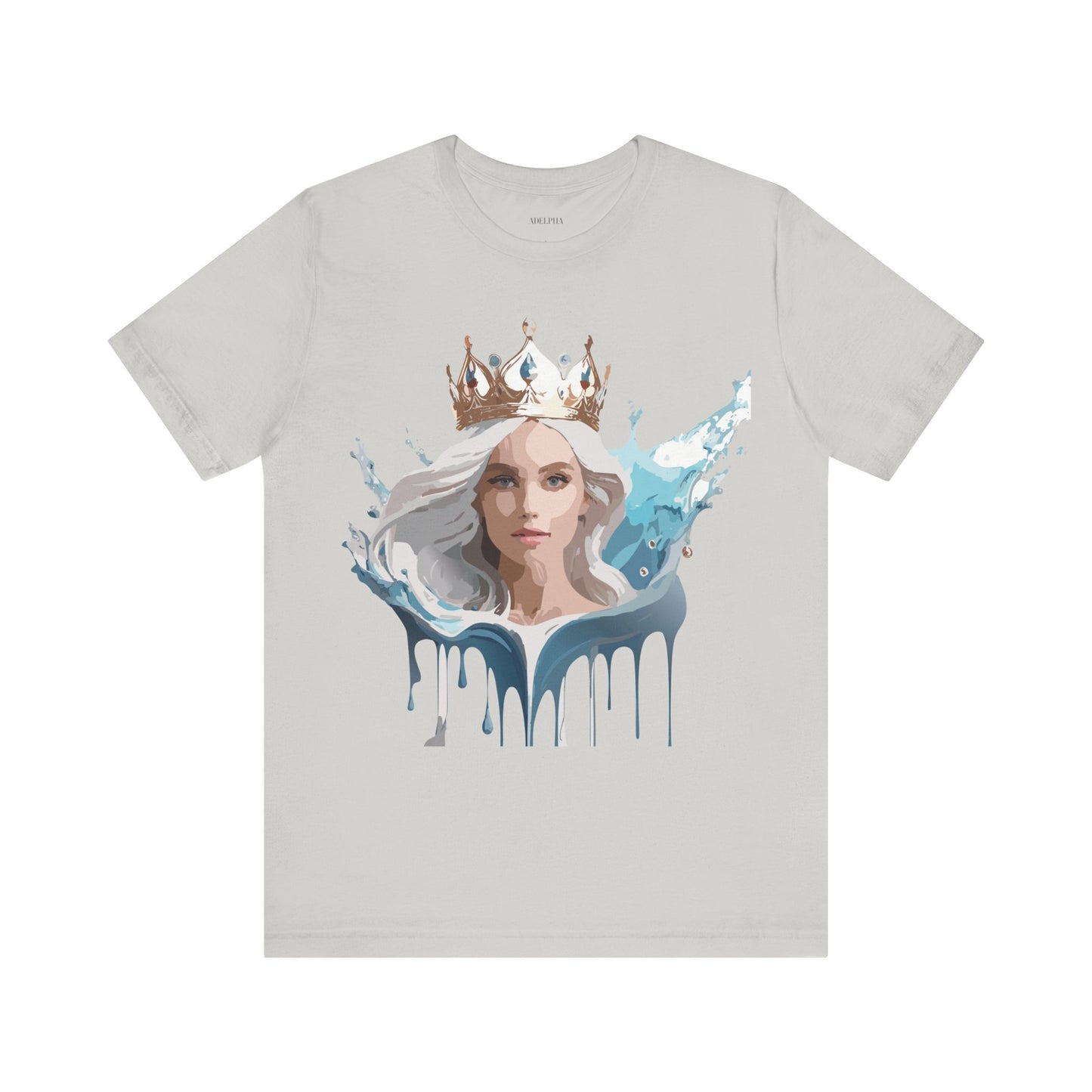 T-Shirt aus natürlicher Baumwolle – Queen Collection