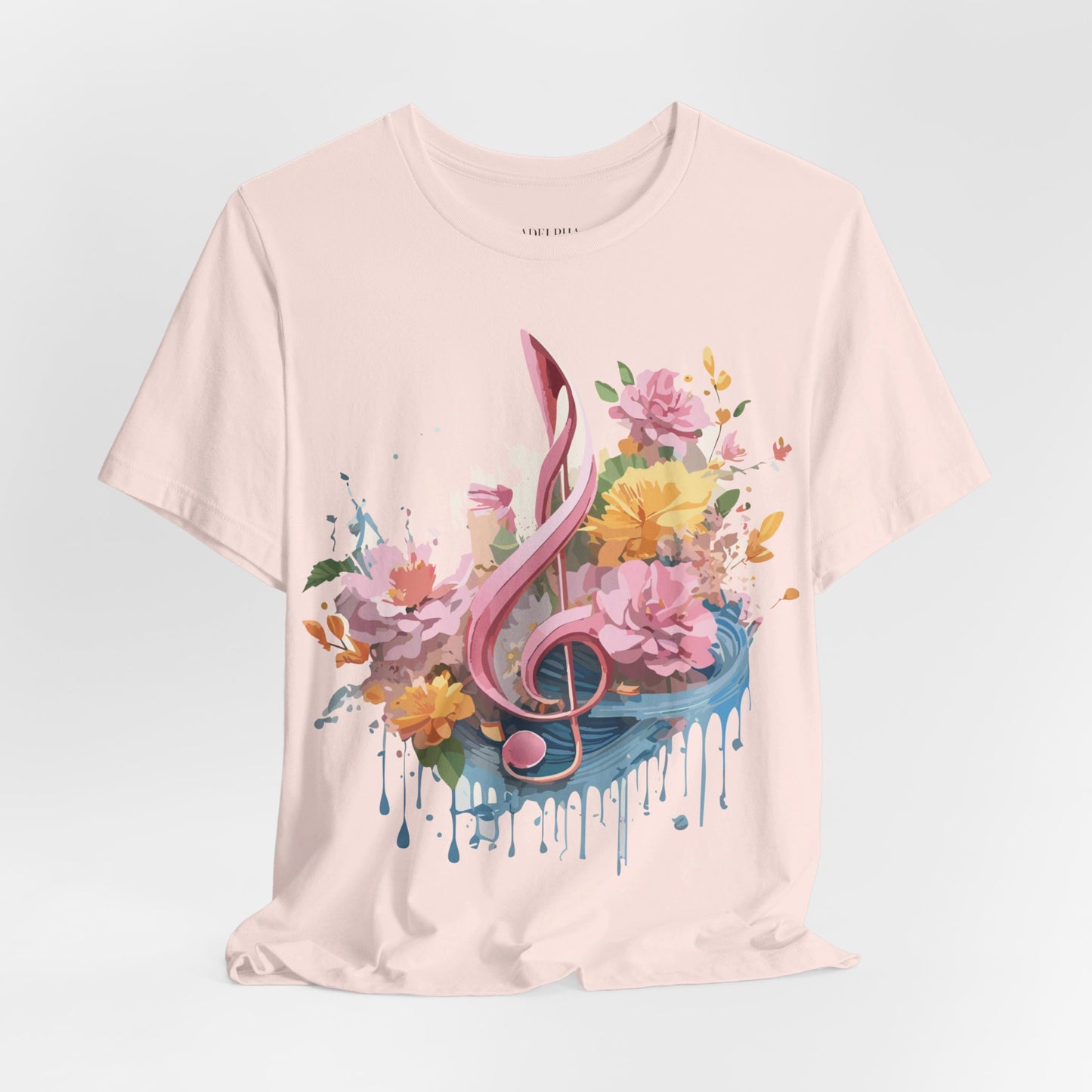 Natural Cotton Tee Shirt - Music collection