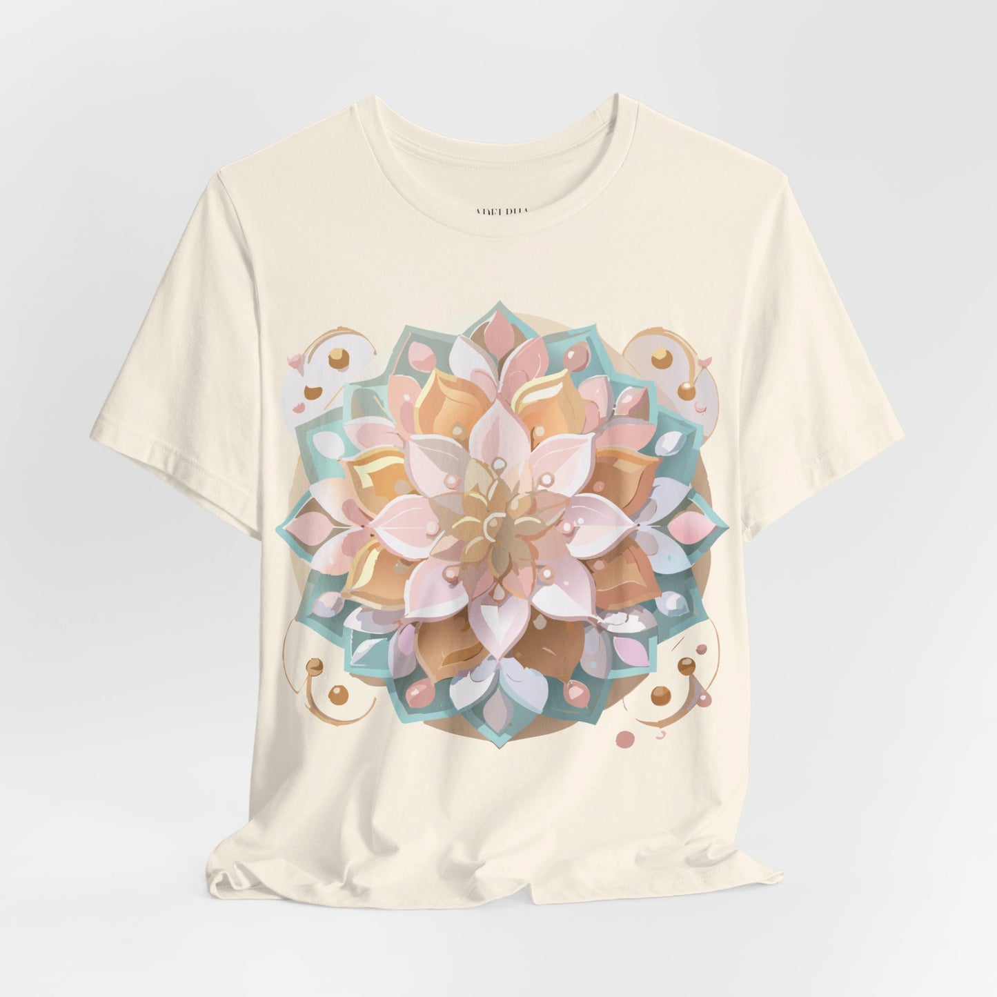 T-shirt en coton naturel - Collection Médaillon