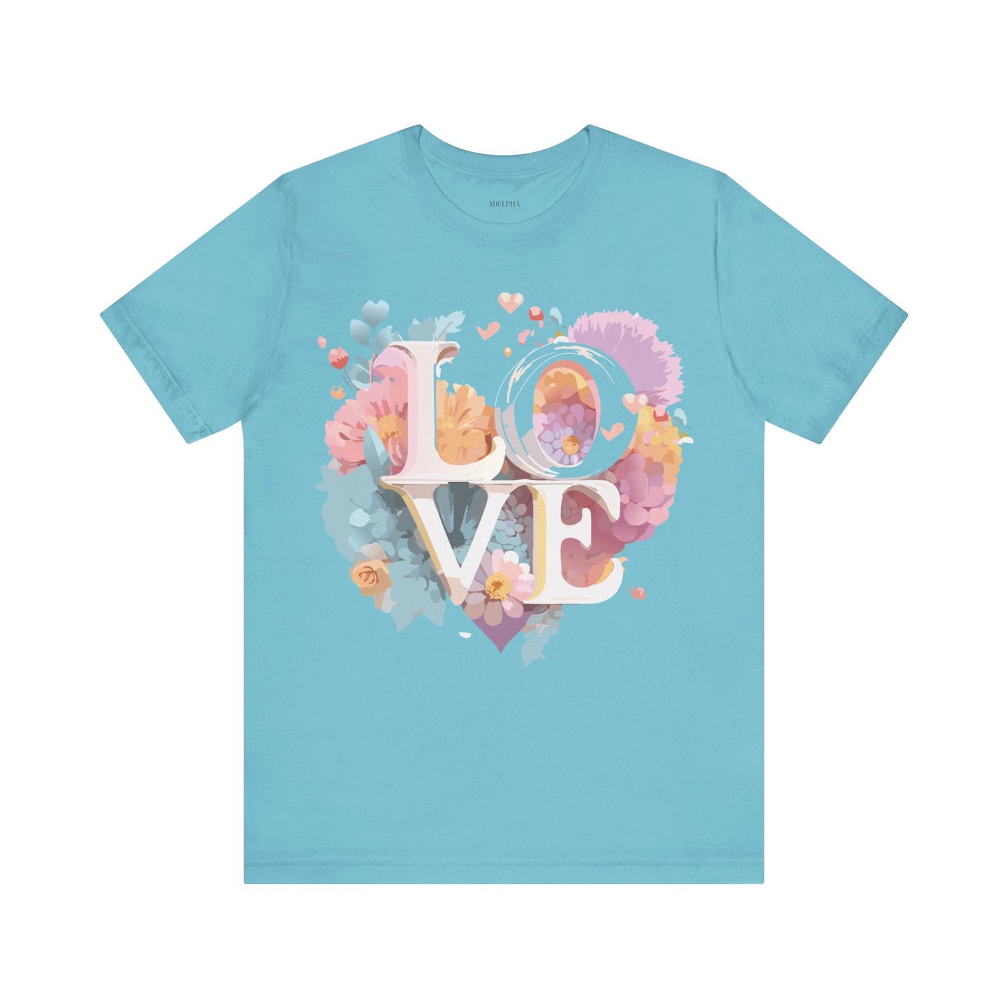 T-shirt en coton naturel - Collection Love story