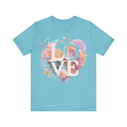 Natural Cotton Tee Shirt - Love story Collection Printify