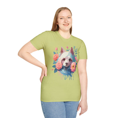 Dog Shirt Unisex Softstyle Cotton Tee Gildan 64000 With Animal Designs