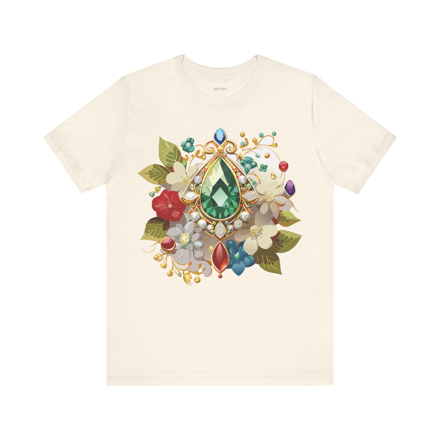 T-Shirt aus natürlicher Baumwolle – Queen Collection