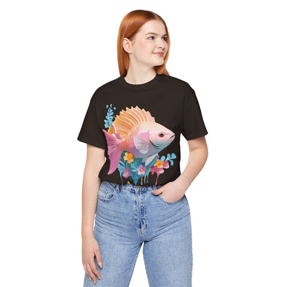 Shirt with Animals | Fish Printify