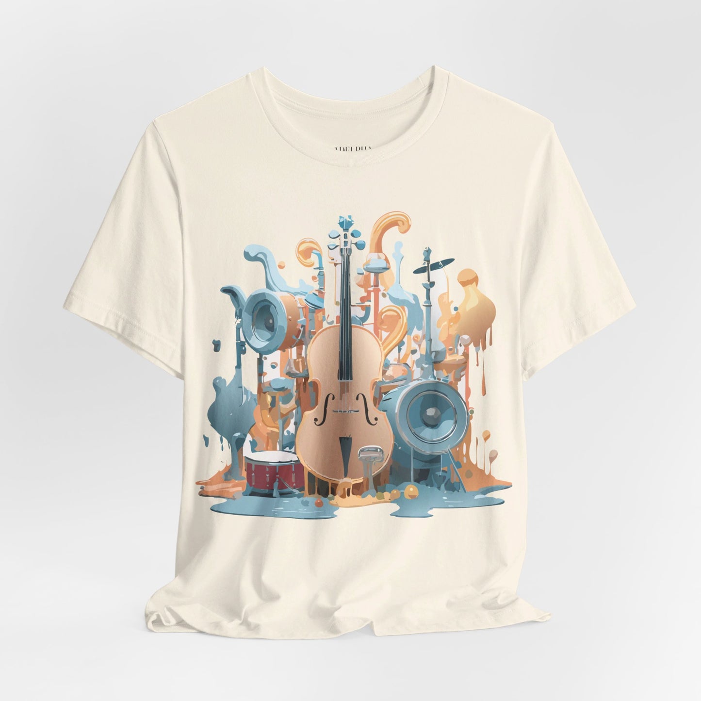 T-shirt en coton naturel - Collection Musique