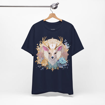 Natural Cotton Tee Shirt - Medallion Collection Printify