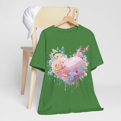 Natural Cotton Tee Shirt - Love Story Collection Printify