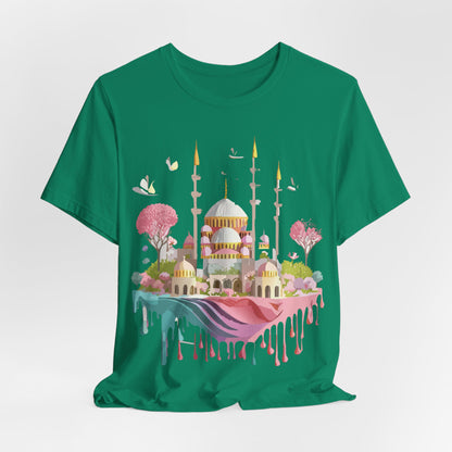 Natural Cotton Tee Shirt - Istanbul, Turkey Printify