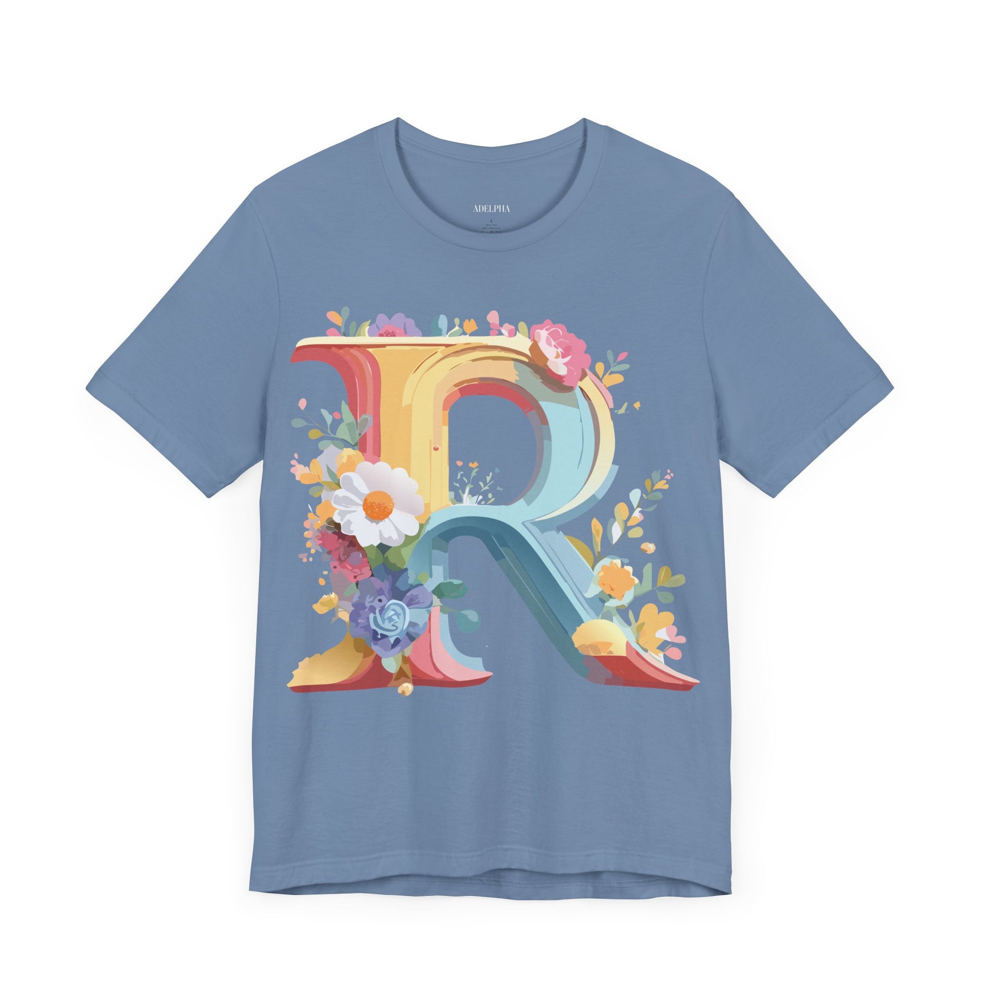 Letter Shirt, Letter R Shirt - ADELPHA