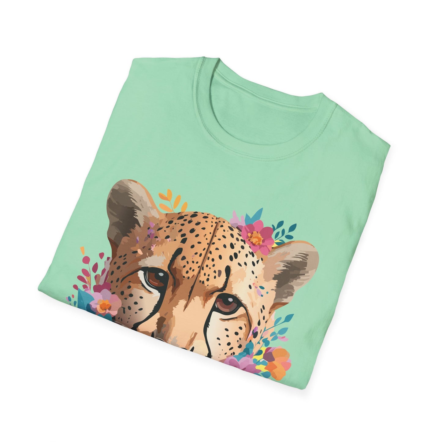 Cheetah Shirt, Shirt with Cheetah, Cheetah Tee, Shirt with Animals