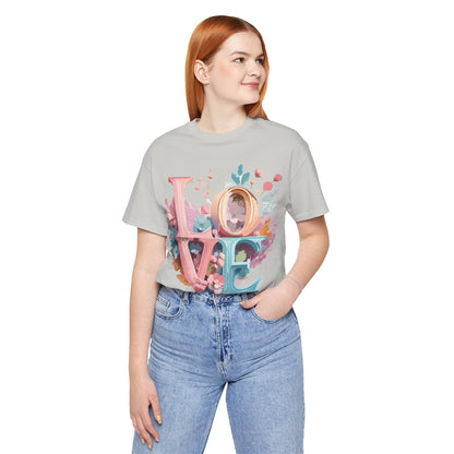 Natural Cotton Tee Shirt - Love story Collection Printify