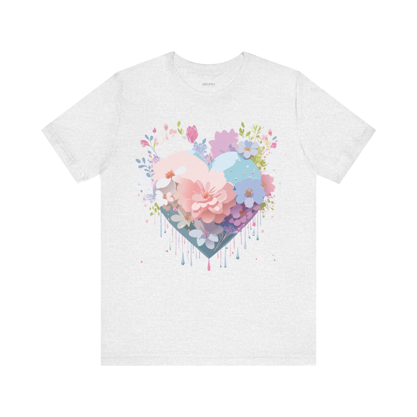 Natural Cotton Tee Shirt - Love story Collection